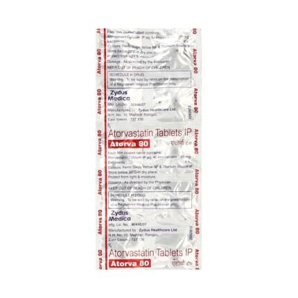 Buy ATORVA 80 Online at Classic Medico