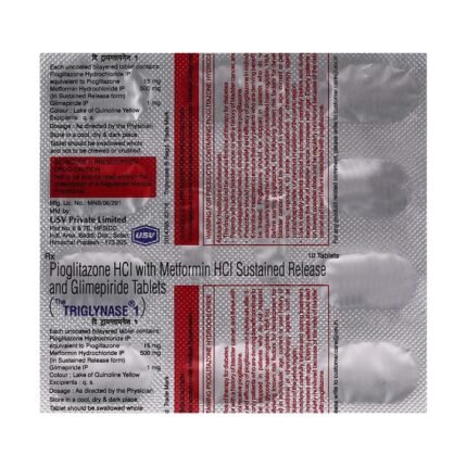 Buy TRIGLYNASE 1 Online at Classic Medico