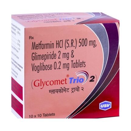 Buy GLYCOMET TRIO 2 Online at Classic Medico