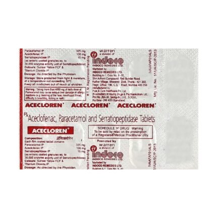 Buy ACECLOREN Online at Classic Medico