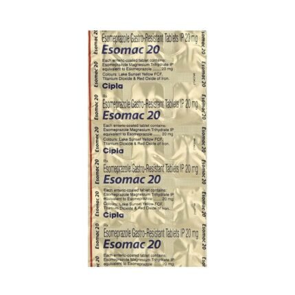 Buy ESOMAC 20 Online at Classic Medico
