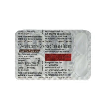 Buy OXETOL XR 450 Online at Classic Medico