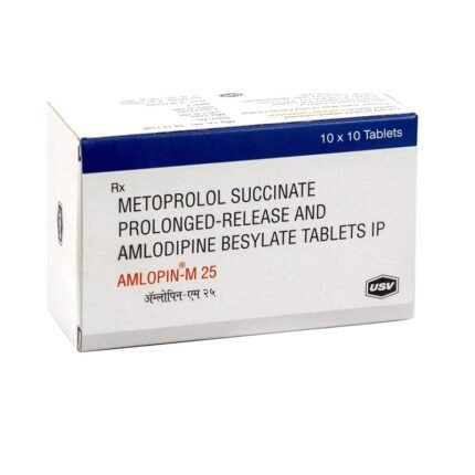 Buy AMLOPIN M 25 Online at Classic Medico