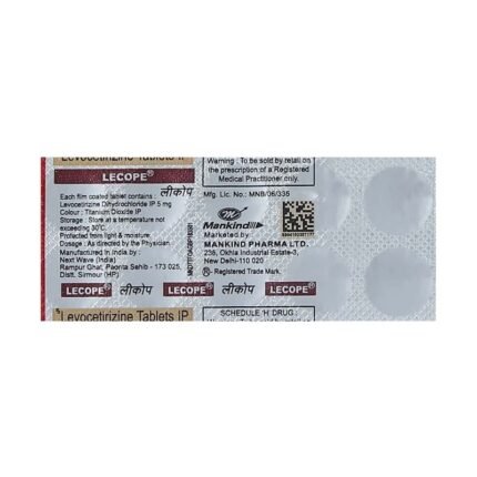 Buy LECOPE 5 Online at Classic Medico