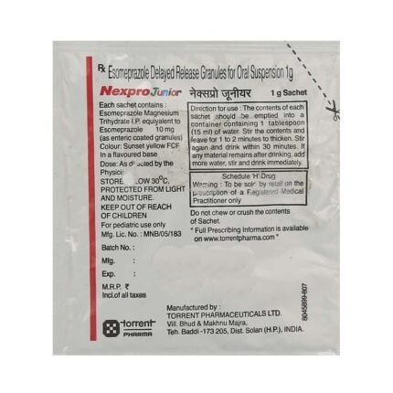 Buy NEXPRO JUNIOR SACHET Online at Classic Medico