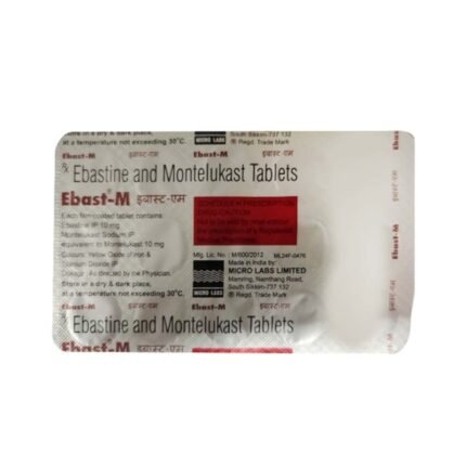 Buy EBAST M Online at Classic Medico