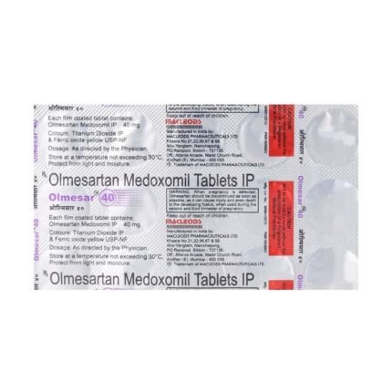 Buy OLMESAR 40 Online at Classic Medico
