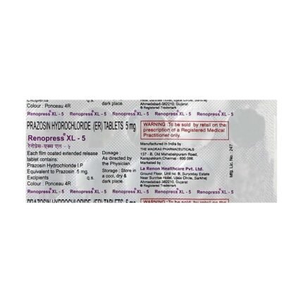 Buy RENOPRESS XL 5 Online at Classic Medico