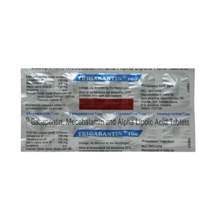 Buy TRIGABANTIN 100 Online at Classic Medico