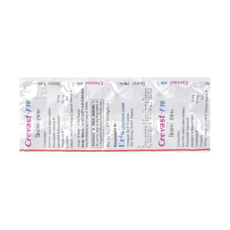 CREVAST F 10 Buy CREVAST F 10 Online at Classic Medico