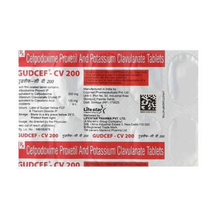 Buy GUDCEF CV 200 Online at Classic Medico