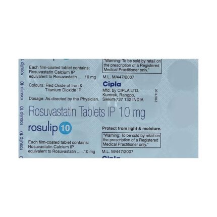Buy ROSULIP 10 Online at Classic Medico