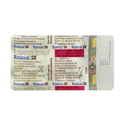 Buy ROSUVAS 40 Online at Classic Medico