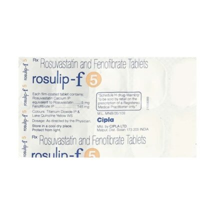 Buy ROSULIP F 5 Online at Classic Medico