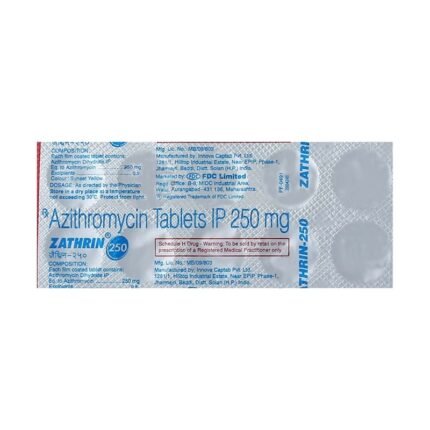 Buy ZATHRIN 250 Online at Classic Medico