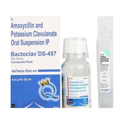 Buy BACTOCLAV DS 457 SYRUP Online at Classic Medico