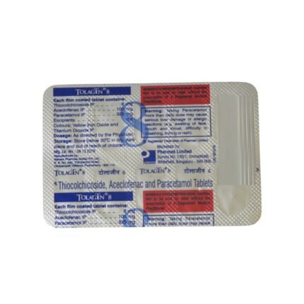 Buy TOLAGIN 8 Online at Classic Medico