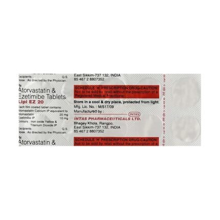 Buy LIPI EZ 20 Online at Classic Medico
