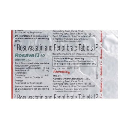 Buy ROSAVE F 10 Online at Classic Medico