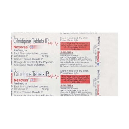 Buy NEXOVAS 10 Online at Classic Medico