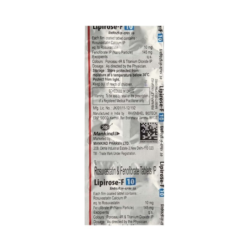 LIPIROSE F 10 Buy LIPIROSE F 10 Online at Classic Medico