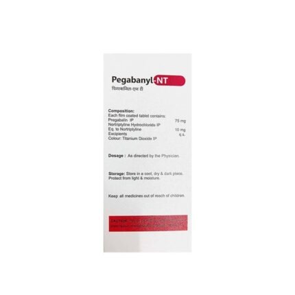 Buy PEGABANYL NT Online at Classic Medico