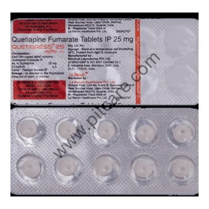 Buy QUETIGRESS 25 Online at Classic Medico