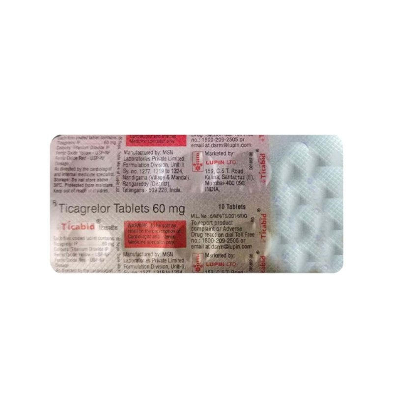 TICABID 60 Buy TICABID 60 Online at Classic Medico