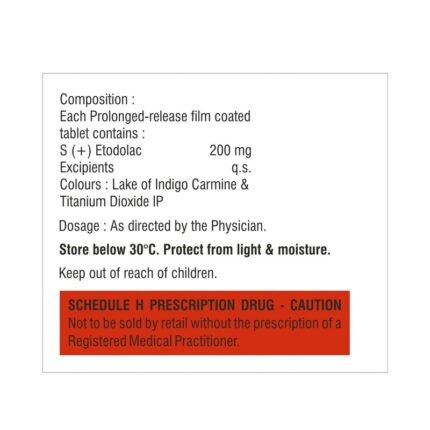 Buy SETOLAC 200 ER Online at Classic Medico