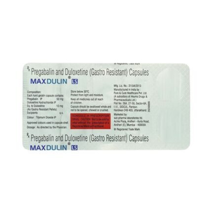 Buy MAXDULIN LS Online at Classic Medico
