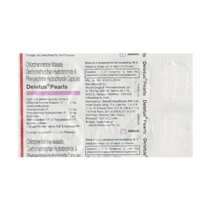 Buy DELETUS PEARLS Online at Classic Medico