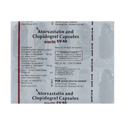 Buy ATORFIT CV 40 Online at Classic Medico