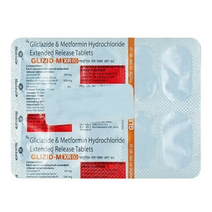 Buy GLIZID M XR 60 Online at Classic Medico