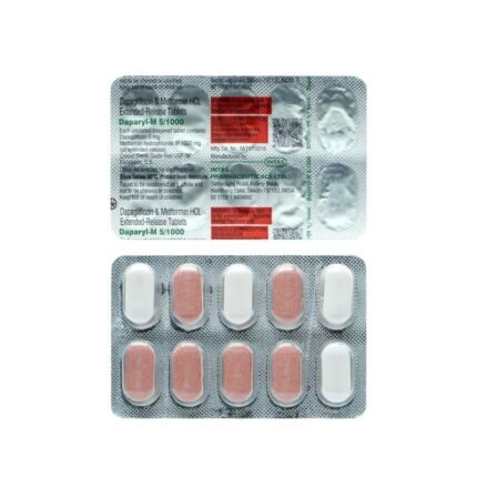Buy DAPARYL M 5/1000 Online at Classic Medico
