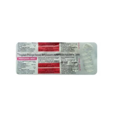 Buy PREGABA MNT Online at Classic Medico