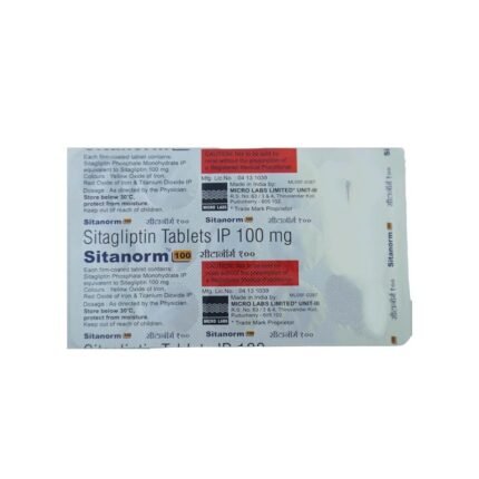 Buy SITANORM 100 Online at Classic Medico