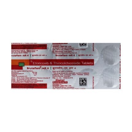Buy BRUTAFLAM MR 4 Online at Classic Medico