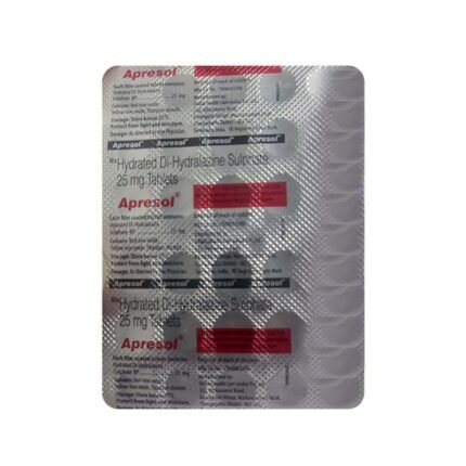 Buy APRESOL 25 Online at Classic Medico