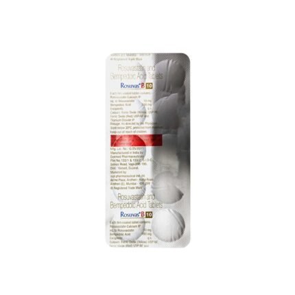 Buy ROSUVAS B 10 Online at Classic Medico