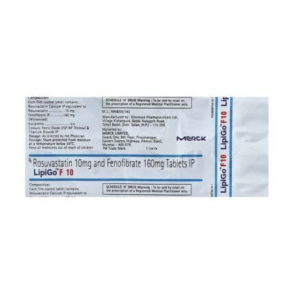 Buy LIPIGO F 10 Online at Classic Medico