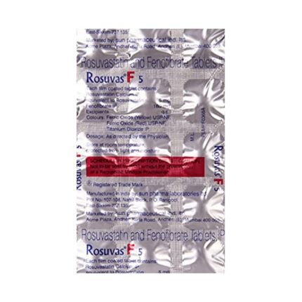 Buy ROSUVAS F 5 Online at Classic Medico