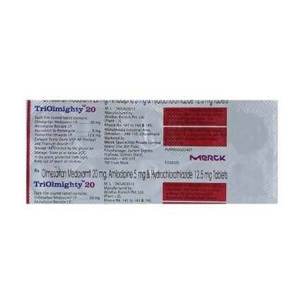 Buy TRIOLMIGHTY 20 Online at Classic Medico