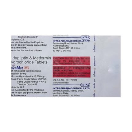 Buy ZAVAMET 500 Online at Classic Medico