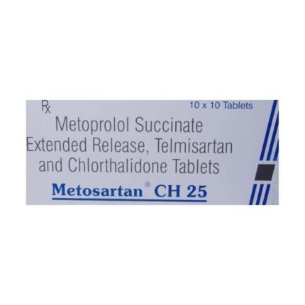 Buy METOSARTAN CH 25 Online at Classic Medico