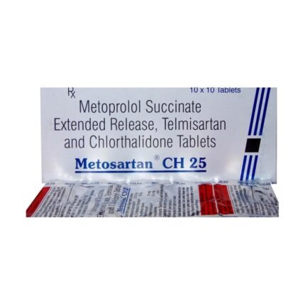 Buy METOSARTAN CH 25 Online at Classic Medico