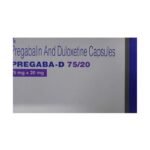Buy PREGABA D 75/20 Online at Classic Medico