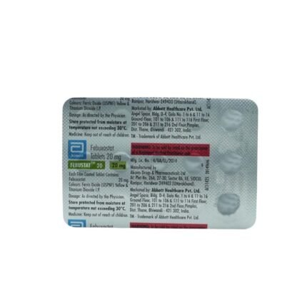 Buy FEBUSTAT 20 Online at Classic Medico