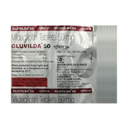 Buy GLUVILDA 50 Online at Classic Medico