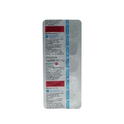 Buy BILAHIST 40 Online at Classic Medico