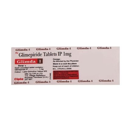 Buy GLIMDA 1 Online at Classic Medico
